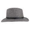 Tilley TWF1 Montana Wool Fedora Hat (Grey Mix, 7 5/8)