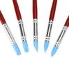 FTVOGUE 5pcs Clay Color Shaping Modeling Wipe Out Tools Rubber