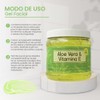 Gel Hidratante Facial De Aloe Vera Con Vitamina E Regenerador