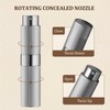 LISAPACK Perfume Travel Refillable Bottle - Atomizer Cologne Spray for
