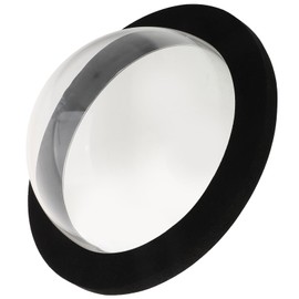 Yardwe Dome for Watching Pond Fish, Acrylic Dome Plastic Hemisphere Floating Fish Dome Fish Floating Dome for Pond Pool Fish Tank Diameter 15cm