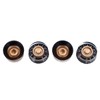 4PCS Electric Guitar Bass Knobs Potentiometer Knob Caps for Volume
