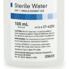 100ML STERILE Water Irrigation 48 Pack