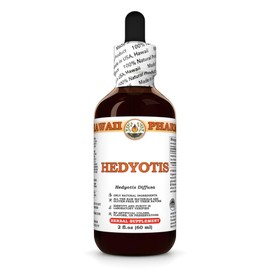 Hedyotis (Hedyotis Diffusa) Dry Herb Tincture, Made in Hawaii, All Natural, Vegan, Pure Liquid Extract - 2 fl.oz