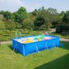 16.4x9.8Ft Rectangular Pool Ground Cloth Waterproof PE Above Ground Swimming