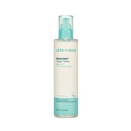 LESS on SKIN BALANCISM VEGAN TONER HOLIKA Korean Microacidic Vegan Toner, Korean Microacidic, Vegan, Cica, Allantoin, Niacinamide, Moisturizing, Skin Refreshing, Toner, Balance