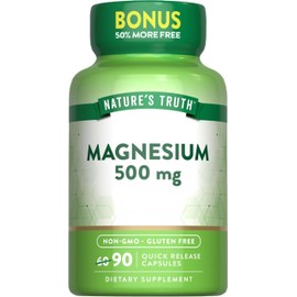 Natures Truth Óxido de magnesio 500 mg (paquete de 2)                                                                                                 