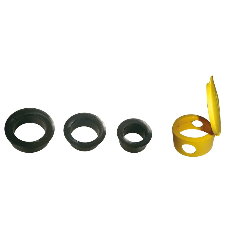 Krinner Reducing Sleeve Set for Five Pipe Sizes with 57/50/38/34