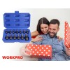 WORKPRO Torx Bit Socket Set1/4"3/8"&1/