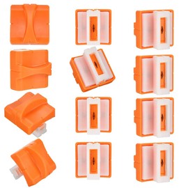 QincLing 12 Pieces Paper Cutter, Paper Cutting Blades，Replacement Cutting Blades with Automatic Security Safeguard Design for A4 Paper Trimmer Card Paper, Coupons, Label Cutter