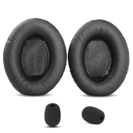 XRHTONG Replacement Earpads Compatible with Avantree Aria Series, Aria Podio, Aria Me, Aria Pro, Opera 35Hrs, AS90C, Aria 90B, Aria 8090T Headsets Headphones Ear pads Cushion(Protein Leather)