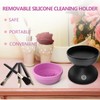 Alljia Makeup Brush Cleaner Machine Quick Cleaning Electric Make up