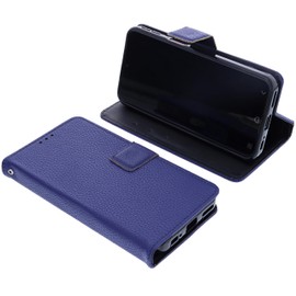 foto-kontor Case Compatible with Emporia Smart 6 Lite Book Style Blue Protective Cover Book
