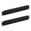 Tecmojo 1U Blank Rack Mount Panel, Steel Patch Panel Filler
