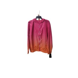 Ideology ID Ideology Big Girls Ombré-Print Hooded Jacket, Size L 6042