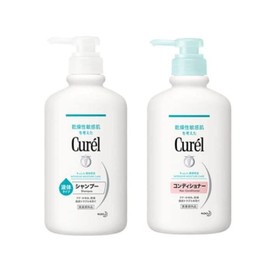 Curel Japan Curel Intensive Moisture Care Shampoo and Conditioner Set 420ml each