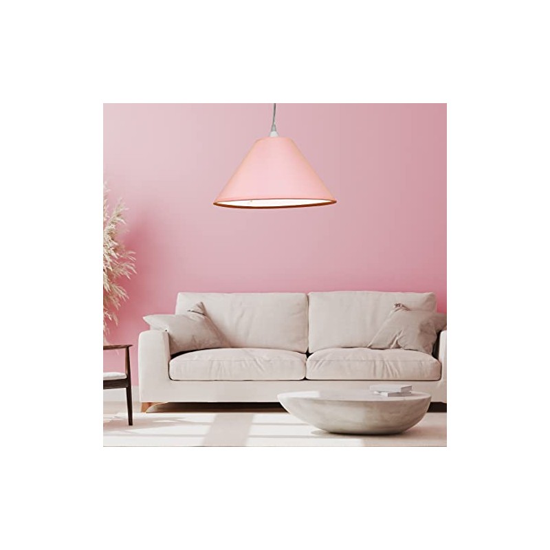 Pack of 2 - Empire Cotton Coolie Lamp Shades for