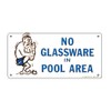 Poolmaster Sign for Residential or Commercial Swimming Pools, No Glassware