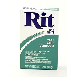 Rit Dye Rit Concentrated Powder Dye, Teal, 31.9g