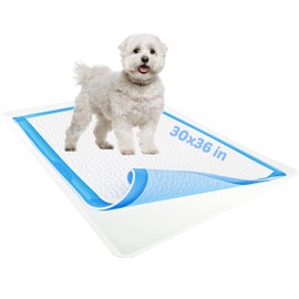 Skywin Dog Pad Holder Tray for 30 x 36 Inches Training Pads - Easy to Clean and Store Perfect for Dog Potty Tray – Silicon Wee Wee Pad Holder, No Spill Pee Pad Holder for Dogs (White)