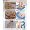 Shower Foot Scrubber Mat with Strong Suction Cups – 3D