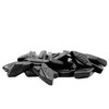Fruidles Diamond Licorice Gummies, Slightly Salted Black Licorice (Half-Pound)