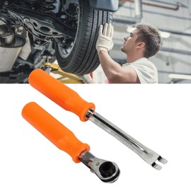 2Pcs Automatic Slack Adjuster Tool Set, Automatic Slack Adjuster Release Tool & Wrench, Slack Adjuster Tools for Big Truck with 5/16 Double Square Ratcheting Wrench