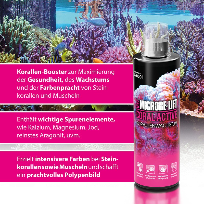 Microbe-Lift Coral Active 236ml Coral Growth