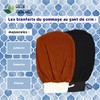Green Frenchies Kessa Exfoliating Glove for Removing Dead Skin Cells