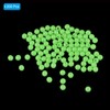 PATIKIL 3mm Glow Fishing Beads, 200Pcs Soft Plastic Round Rubber