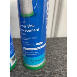 Culligan 2 PK Culligan D-40A Filter Cartridge White Under Sink Replacement Filter 1 Year