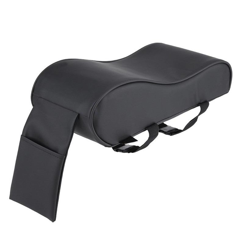 Universal Leather Car Armrest Pad Memory Foam Auto Cushion Mat