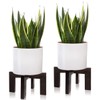 2 Pack Plant Stand Indoor Outdoor, Mid Century Plant Stand