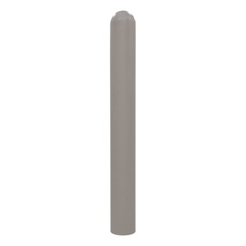 Ideal Shield 1/8" Gray Safety Bollard Cover 4" x 42". Installation Tape Included with Dome Top Bollard Post Sleeve