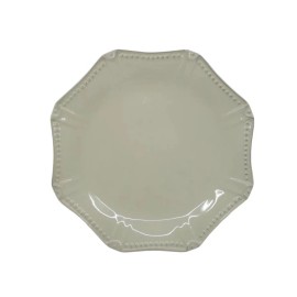SKYROS ISABELLA LINEN OCTAGONAL DINNER PLATE - 11 1/4"  0809H