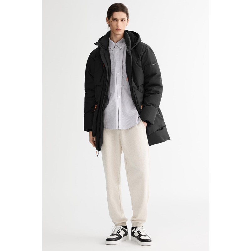 Orolay Men's Thickened Down Jacket Hooded Winter Coats with 6