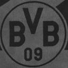 Borussia Dortmund BVB Bath Towel Grey/Black 70 x 140 cm