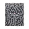 Sanrio 071544 Loose Leaf Binder (Monotone Animal), Chrome, PP, Paper,