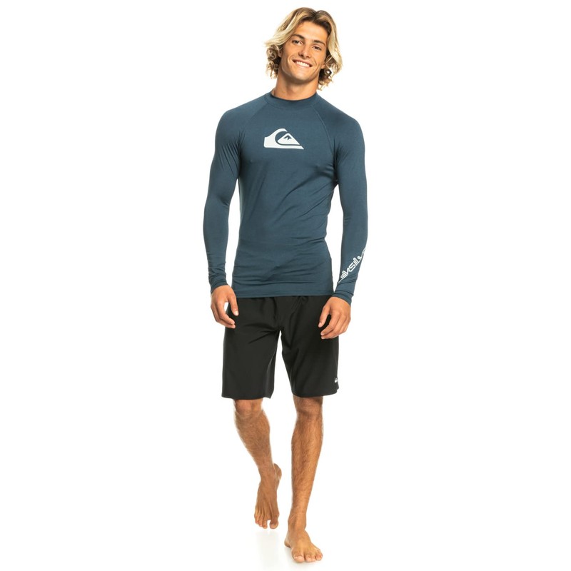 Quiksilver All Time - Long Sleeve UPF 50 Rash Vest