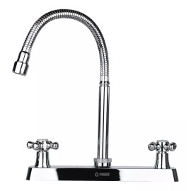 Meer Faucets By Cnx Cnx - Kit Completo De Fregadero Con Escurridero Y Mezcladora