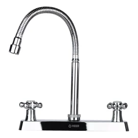 Meer Faucets By Cnx Cnx - Kit Completo De Fregadero Con Escurridero Y Mezcladora