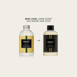 NEST New York Reed Diffuser Liquid Refill Bundle, Grapefruit - Includes Three 5.9 fl oz Refill Bottles