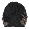 Slouchy Bonnet Casual Fashion Beaded Lace Breathable Loose Lazy Chemical