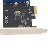 2 Port PCI Express to Dual 20pin USB 3.0 Cards