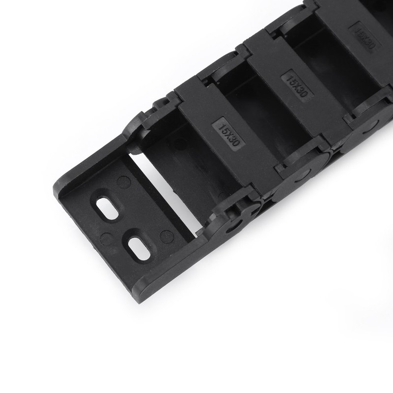 15 mm x 30 mm Black Nylon Cable Pull Chain