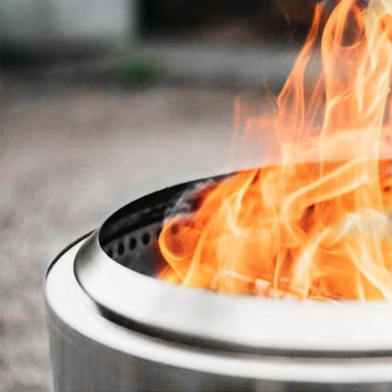 Fire Pit Portable Outdoor Wood Burning Patio Backyard Firepit for