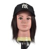 BLTYXT Male Mannequin Head with 100% Human Hair Training Head