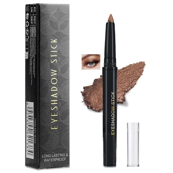Coffee Brown Eyeshadow Stick for Mature Eyes – Creamy, Smudge-Proof