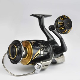 GOMEXUS A45-B Reel Handle Knob, Stradic SW, Twin Power SW, Stradic SW, Shimano (Shimano) Type B Handle, Replacement, Aluminum Alloy, 1.8 inches (45 mm) Knob, Compatible with Spinning Reels, Sea