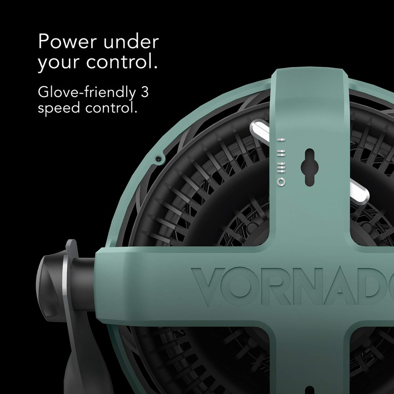 Vornado EXO51 Small Heavy Duty Air Circulator, 3-Speed High Velocity